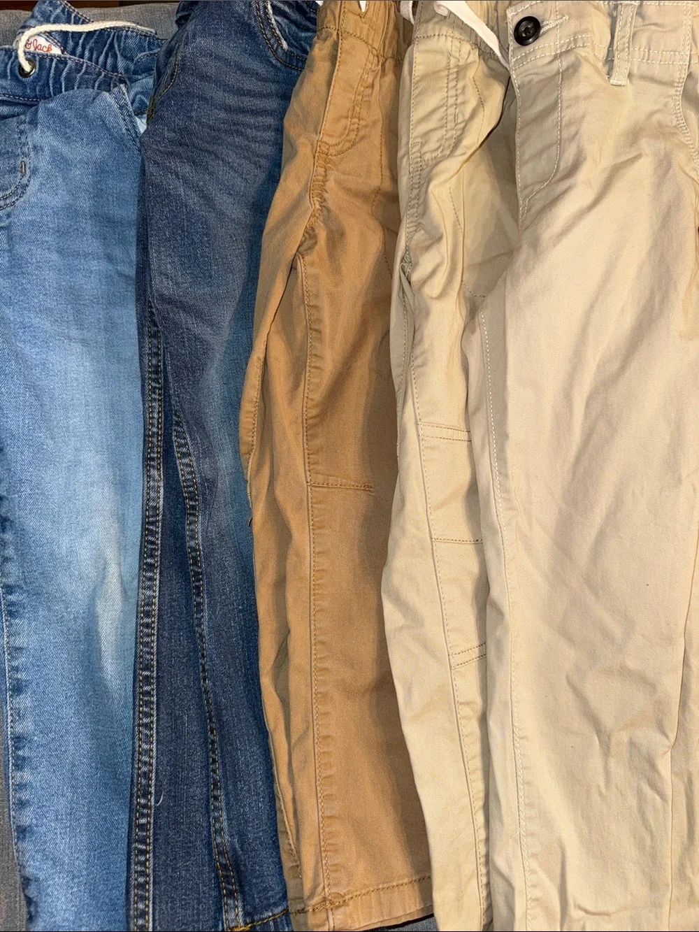 Boys 5 Pants Lot